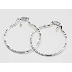 Rear Axle Nut Lock Pin Set Polished for Ducati