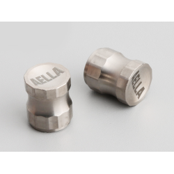Titanium Air Valve Cap - Long Type ( 1 Pair )