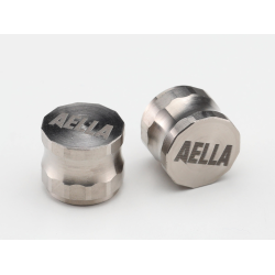 Titanium Air Valve Cap - Short Type ( 1 Pair )