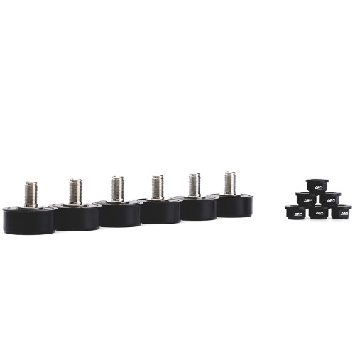 Stainless Steel Cush Drive Rubber 6 Dampers Kit - Black Stainless Steel Cush Drive Rubber 6 Dampers Kit - Black