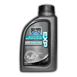 Bel-Ray EXP 15W-50 Semi Synthetic Ester Blend 4T Engine Oil 1 Litre