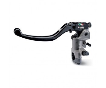 Radial Clutch Master Cylinder Brembo 16RCS, Fold-Up Lever, 16-18 ratio Radial Clutch Master Cylinder Brembo 16RCS, Fold-Up Lever, 16-18 ratio