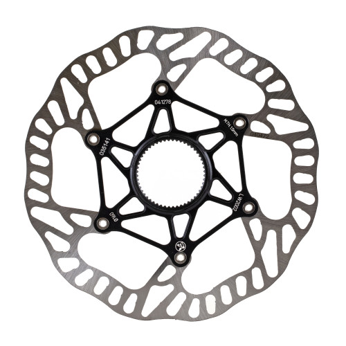 Lightwave Centerlock 1.9mm Ø160 Floating Disc Rotor + Lock Ring Lightwave Centerlock 1.9mm Ø160 Floating Disc Rotor + Lock Ring