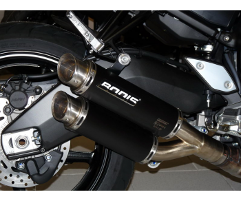 YAMAHA FZ1/ FZ1 FAZER 2006-2016 GPX2-S SS BLACK SLIP-ON YAMAHA FZ1/ FZ1 FAZER 2006-2016 GPX2-S SS BLACK SLIP-ON