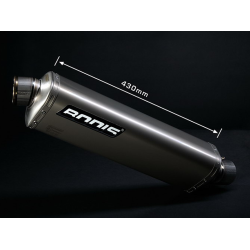 SUZUKI GSX-R1300 HAYABUSA 2008-2017 THREE-TEC TITANIUM SLIP-ON