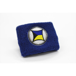 Brake Reservoir Wristband Trade Logo Blue