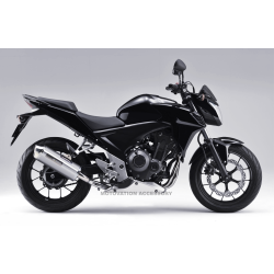 HONDA CB400X 2013-2018 WT TITANIUM SLIP-ON