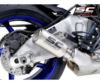 YAMAHA MT-10 (2022 - 2023) EURO 5 CR-T TITANIUM MUFFLER. WITH MESH ON EXIT