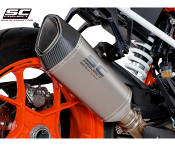 KTM 1290 SUPERDUKE R ( 2017-2020 ) / SUPERDUKE GT (2016 - 2024) - S/ R SC1-R TITANIUM MUFFLER