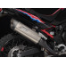HONDA CRF1100L AFRICA TWIN/ Adventure Sports (2024 - 2026) - ADVENTURE, TITANIUM MUFFLER WITH CARBON FIBER ENDCAP