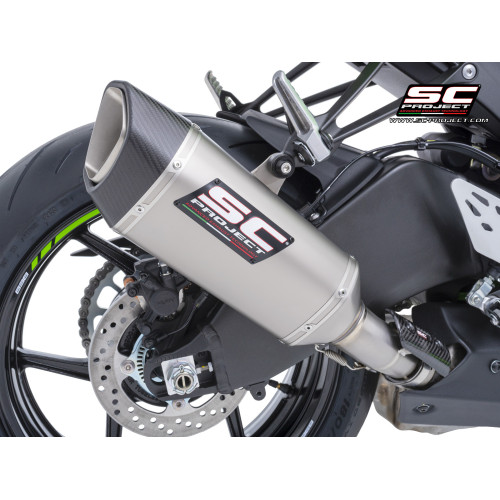 Kawasaki Ninja ZX-6R (2024 - 2026) - SC1-R TITANIUM MUFFLER Kawasaki Ninja ZX-6R (2024 - 2026) - SC1-R TITANIUM MUFFLER