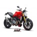 DUCATI MONSTER 1200 (2017 - 2021) - S/ R SC1-R TITANIUM MUFFLER DUCATI MONSTER 1200 (2017 - 2021) - S/ R SC1-R TITANIUM MUFFLER