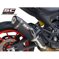 DUCATI MONSTER 950/ PLUS 2021-2025 SC1-S CARBON MUFFLER