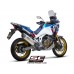 HONDA CRF1100L AFRICA TWIN (2020 - 2021) - ADVENTURE, TITANIUM MUFFLER WITH CARBON FIBER ENDCAP