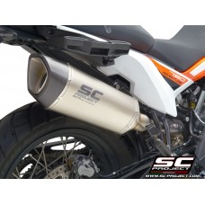 KTM 790 ADVENTURE/ R (2019 - 2020) - S/ R SC1-R TITANIUM MUFFLER KTM 790 ADVENTURE/ R (2019 - 2020) - S/ R SC1-R TITANIUM MUFFLER