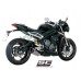 TRIUMPH STREET TRIPLE 765RS (2017 - 2019) SC1-R TITANIUM MUFFLER