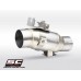 HONDA CRF1100L AFRICA TWIN (2020 - 2021) - ADVENTURE, TITANIUM MUFFLER WITH CARBON FIBER ENDCAP