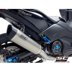 YAMAHA TMAX 530 (2017 - 2019) - SX/ DX/ SX FULLSYSTEM 2-1 SS, SC1-R TITANIUM MUFFLER