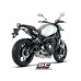 YAMAHA XSR900 (2016 - 2020) FULLSYSTEM 3-1 SS, S1 TITANIUM MUFFLER WITH CARBON ENDCAP YAMAHA XSR900 (2016 - 2020) FULLSYSTEM 3-1 SS, S1 TITANIUM MUFFLER WITH CARBON ENDCAP