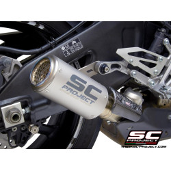 YAMAHA MT-10  (2016 - 2021) CR-T TITANIUM MUFFLER. WITH MESH ON EXIT