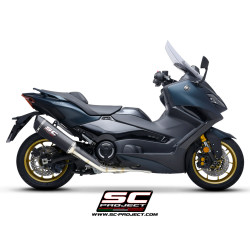 YAMAHA TMAX 560 (2020 - 2024) - SX/ DX/ SX FULLSYSTEM 2-1 SS, SC1-R CARBON MUFFLER YAMAHA TMAX 560 (2020 - 2024) - SX/ DX/ SX FULLSYSTEM 2-1 SS, SC1-R CARBON MUFFLER