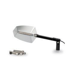 REARVIEW MIRROR GTI RIGHT HOMOLOGATED - BLACK/SILVER