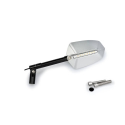 REARVIEW MIRROR GTI LEFT HOMOLOGATED - BLACK/SILVER