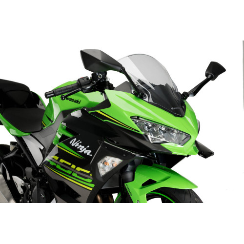 SPORT SPOILERS FOR KAWASAKI NINJA 400 2018-2020 - BLACK SPORT SPOILERS FOR KAWASAKI NINJA 400 2018-2020 - BLACK