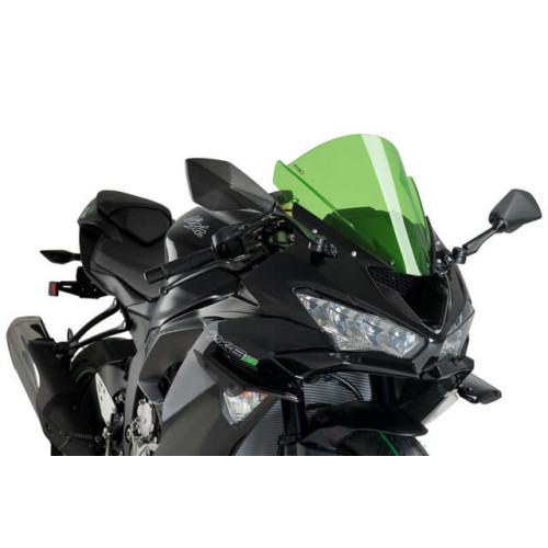 SPORT SPOILERS FOR KAWASAKI ZX-6R 2018-2023 - BLACK SPORT SPOILERS FOR KAWASAKI ZX-6R 2018-2023 - BLACK