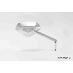 REARVIEW MIRROR HI-TECH 1 RIGHT HOMOLOGATED - SILVER