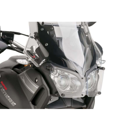 HEADLIGHT PROTECTOR FOR YAMAHA XT1200Z/ZE Super Tenere - CLEAR HEADLIGHT PROTECTOR FOR YAMAHA XT1200Z/ZE Super Tenere - CLEAR