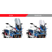 ADJUSTABLE SCREEN FOR HONDA CRF1000L AFRICA TWIN 2016-2019 - SMOKE