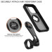 Motorcycle Handlebar Mount Kit - Black