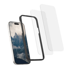 iPhone 16 Pro Max Tempered Glass Screen Protector (2 Pack)