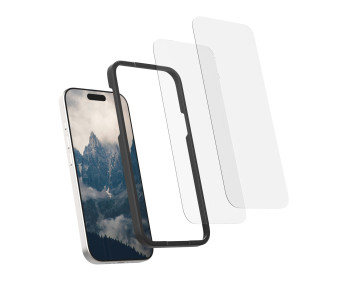 iPhone 16 Pro Max Tempered Glass Screen Protector (2 Pack) iPhone 16 Pro Max Tempered Glass Screen Protector (2 Pack)