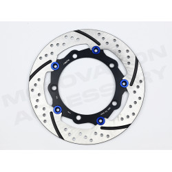 Floating V2 Wave Disk XMAX 300 Blue Pins