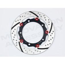 Floating V2 Wave Disk XMAX 300 Red Pins