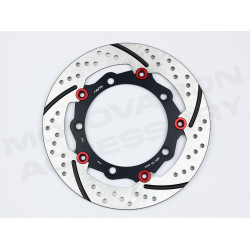 Floating V2 Wave Disk XMAX 300 Red Pins