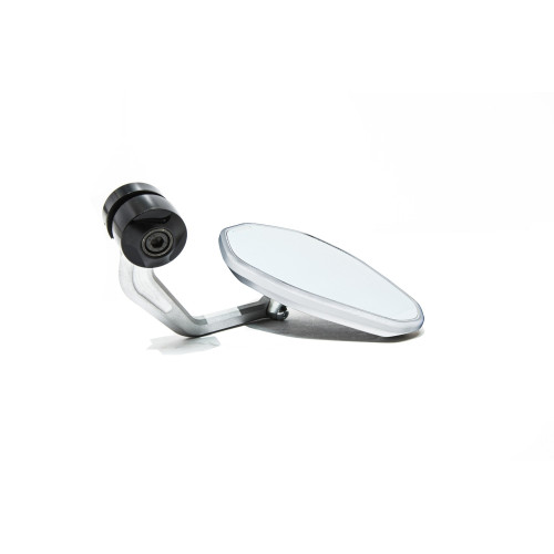 Street Handlebar end mirror UNI - Silver Street Handlebar end mirror UNI - Silver